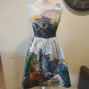 ModCloth Vintage Castle Countryside Dress